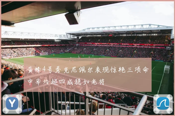 黄蜂4号秀克尼佩尔表现惊艳三项命中率均超四成稳如老将